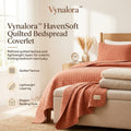Vynalora™ HavenSoft Quilted Bedspread Coverlet