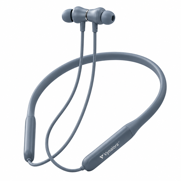 Vynalora™ EchoLoop Wireless Neckband Headphones