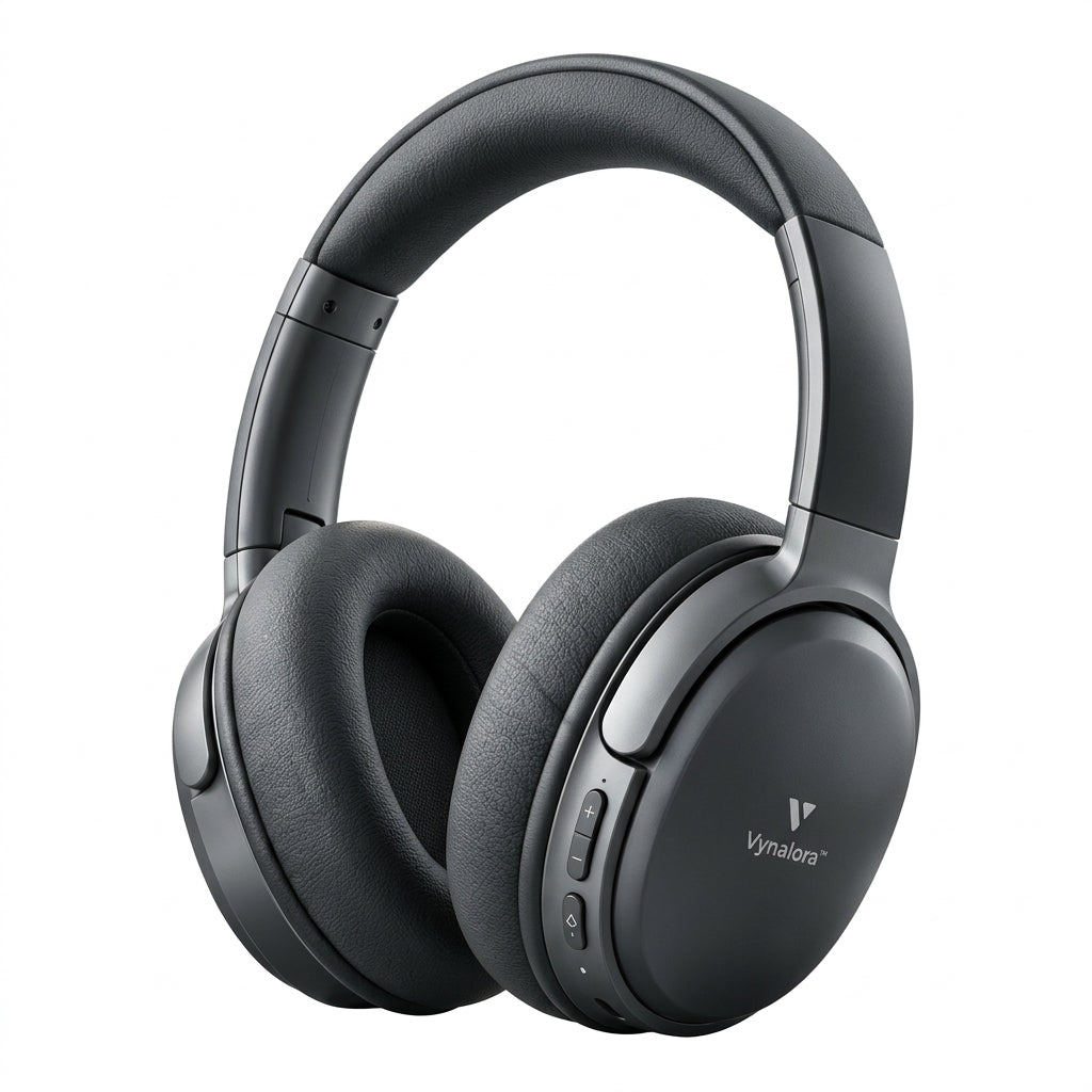 Vynalora™ NovaWave Active Noise Cancelling Headphones